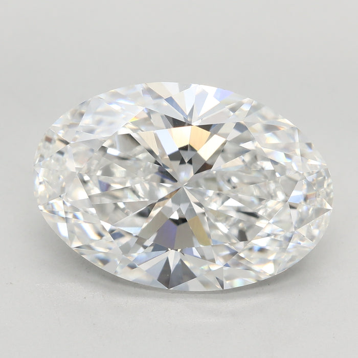 Loose 7.08 Carat D VVS2 IGI Certified Lab Grown Oval Diamonds