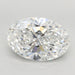 Loose 7.08 Carat D VVS2 IGI Certified Lab Grown Oval Diamonds