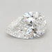 Loose 1.53 Carat E VVS1 IGI Certified Lab Grown Pear Diamonds