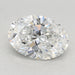 Loose 2.08 Carat D VVS2 IGI Certified Lab Grown Oval Diamonds