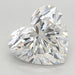 Loose 5.08 Carat F VVS2 IGI Certified Lab Grown Heart Diamonds