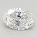 Loose 1.54 Carat D VVS2 IGI Certified Lab Grown Oval Diamonds