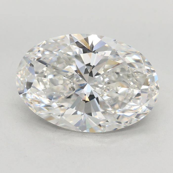 Loose 7.05 Carat F VVS2 IGI Certified Lab Grown Oval Diamonds