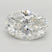 Loose 7.05 Carat F VVS2 IGI Certified Lab Grown Oval Diamonds