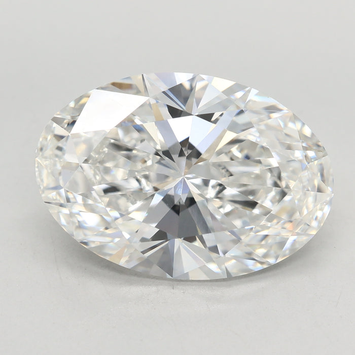 Loose 7.05 Carat F VVS2 IGI Certified Lab Grown Oval Diamonds