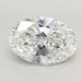 Loose 7.05 Carat F VVS2 IGI Certified Lab Grown Oval Diamonds