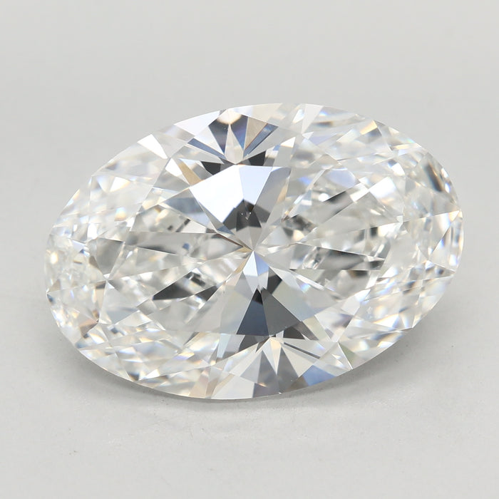 Loose 7.07 Carat E VVS2 IGI Certified Lab Grown Oval Diamonds