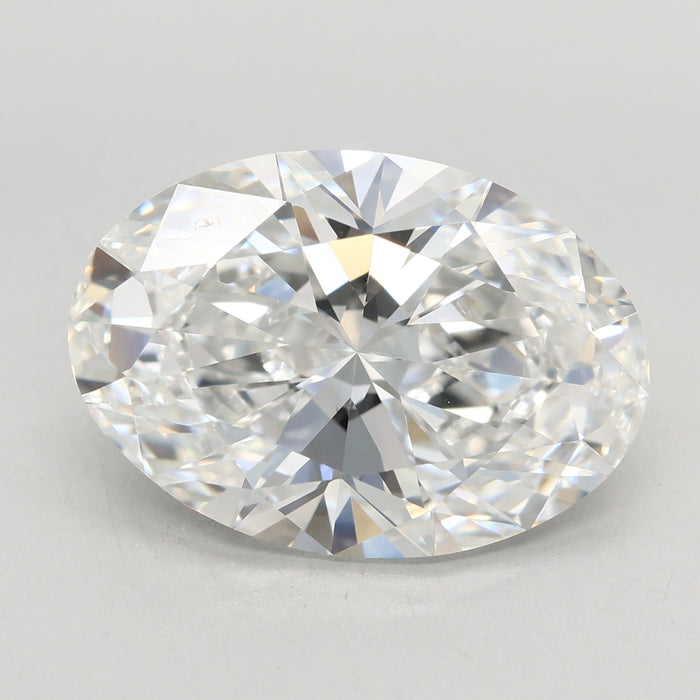 Loose 7.09 Carat E VVS2 IGI Certified Lab Grown Oval Diamonds