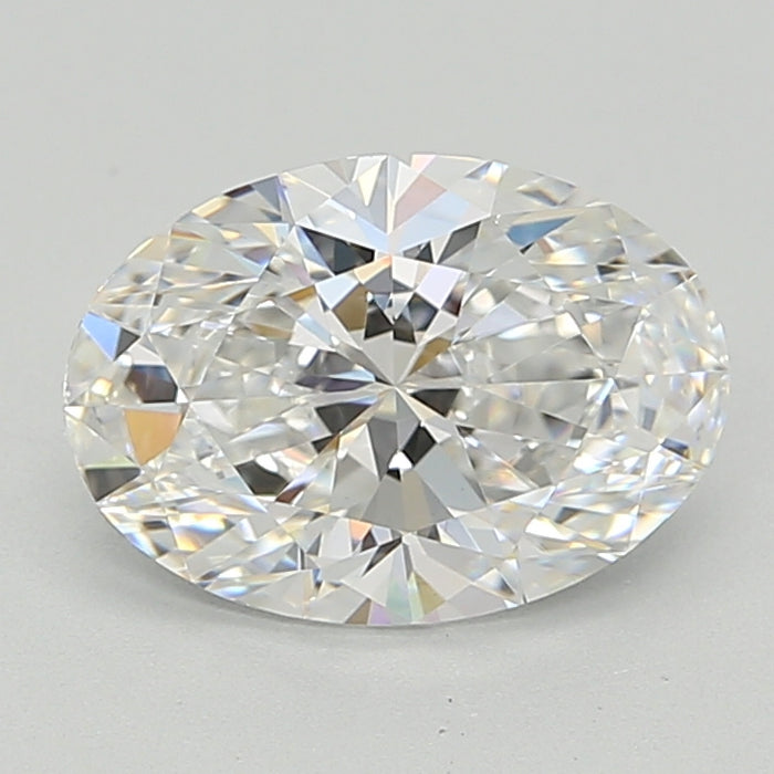 Loose 1.53 Carat D VVS2 IGI Certified Lab Grown Oval Diamonds