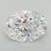 Loose 1.54 Carat D VVS2 IGI Certified Lab Grown Oval Diamonds