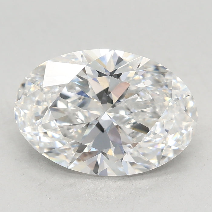 Loose 2.09 Carat D VVS2 IGI Certified Lab Grown Oval Diamonds