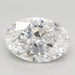 Loose 2.09 Carat D VVS2 IGI Certified Lab Grown Oval Diamonds
