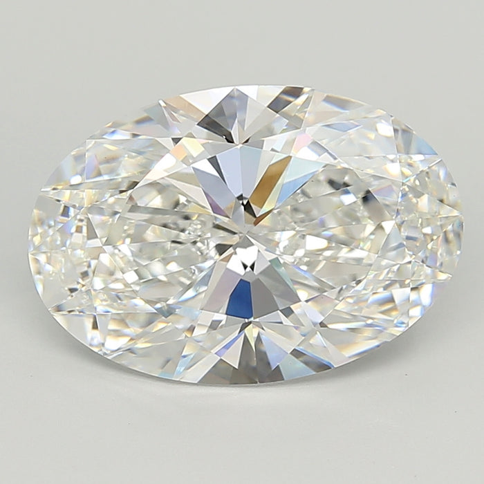Loose 7.08 Carat E VVS2 IGI Certified Lab Grown Oval Diamonds