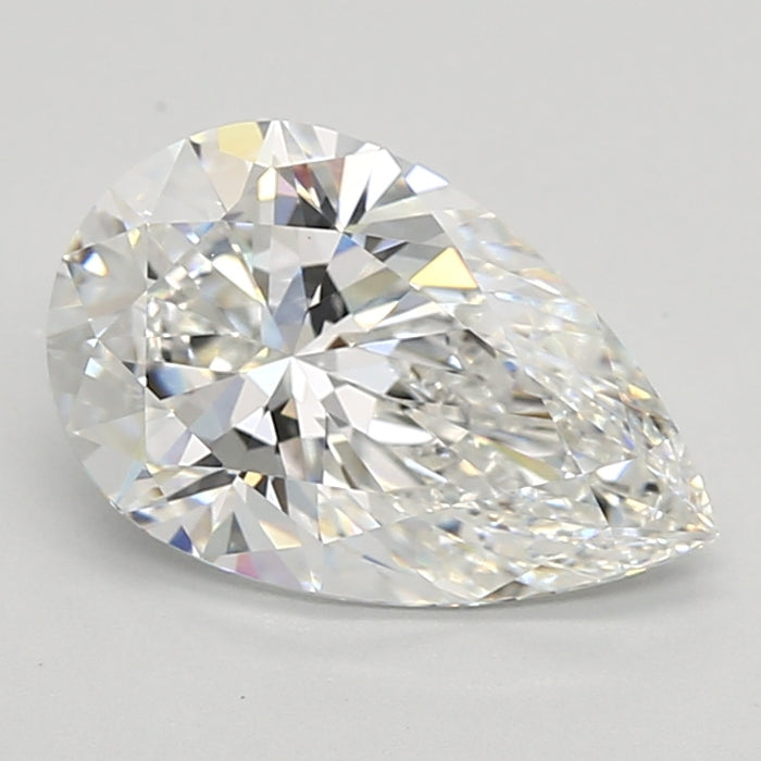 Loose 3.01 Carat E VVS2 IGI Certified Lab Grown Pear Diamonds