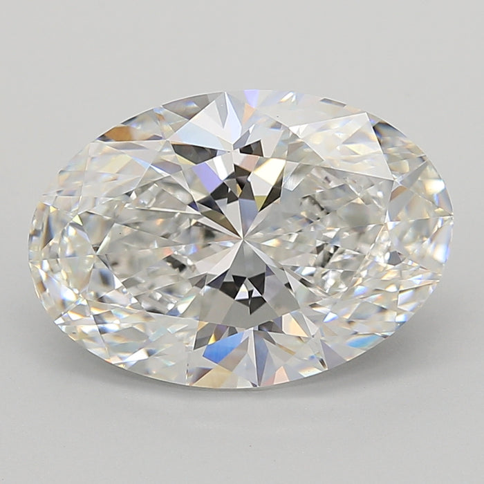 Loose 7.04 Carat F VVS2 IGI Certified Lab Grown Oval Diamonds