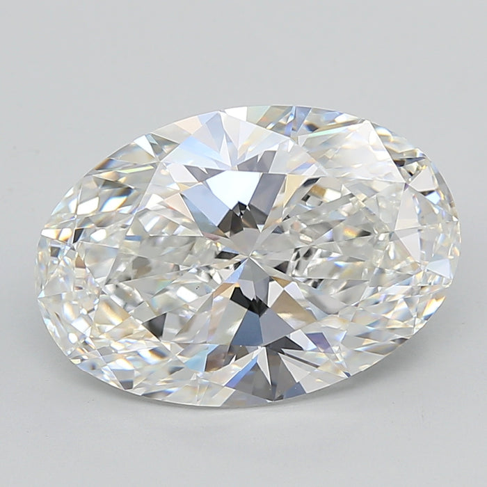 Loose 7.08 Carat F VVS2 IGI Certified Lab Grown Oval Diamonds