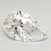 Loose 7.09 Carat F VVS2 IGI Certified Lab Grown Pear Diamonds