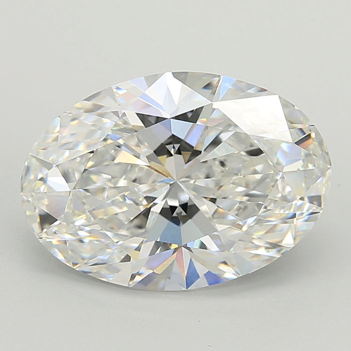 Loose 7.07 Carat E VVS2 IGI Certified Lab Grown Oval Diamonds