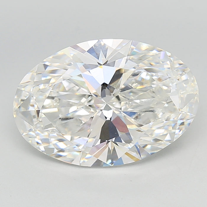 Loose 7.07 Carat E VVS2 IGI Certified Lab Grown Oval Diamonds
