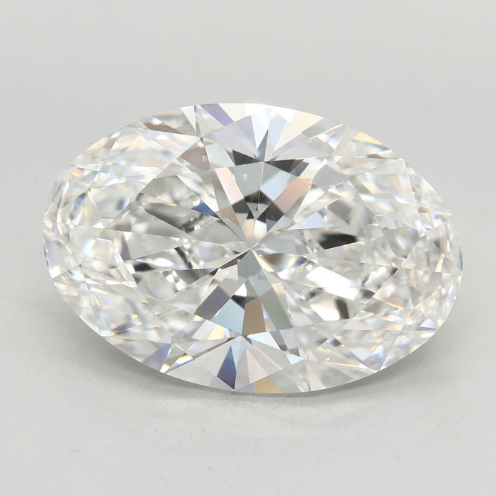 Loose 7.09 Carat F VVS2 IGI Certified Lab Grown Oval Diamonds