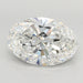 Loose 7.09 Carat F VVS2 IGI Certified Lab Grown Oval Diamonds