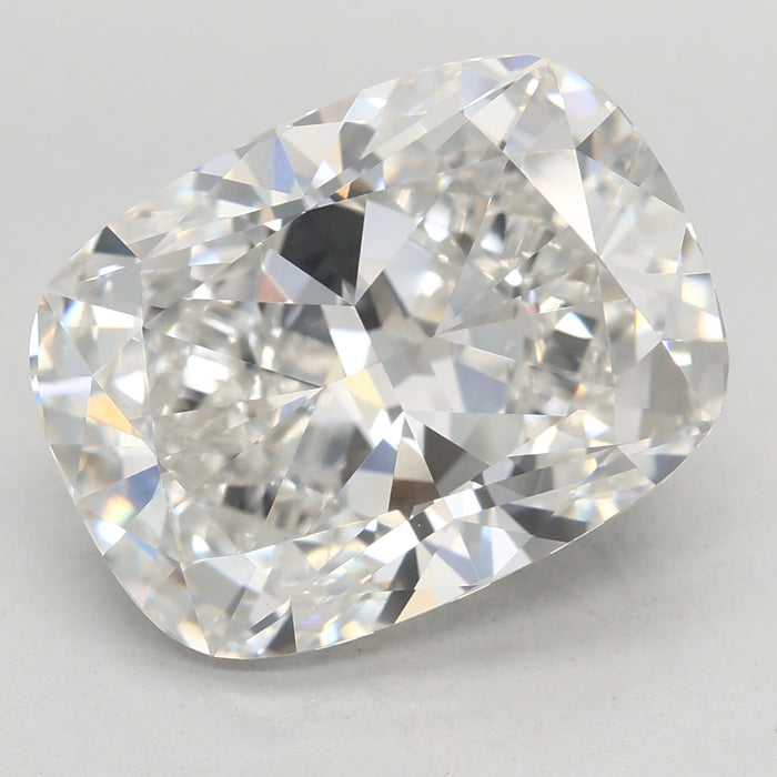 Loose 7.53 Carat F VVS2 IGI Certified Lab Grown Cushion Diamonds