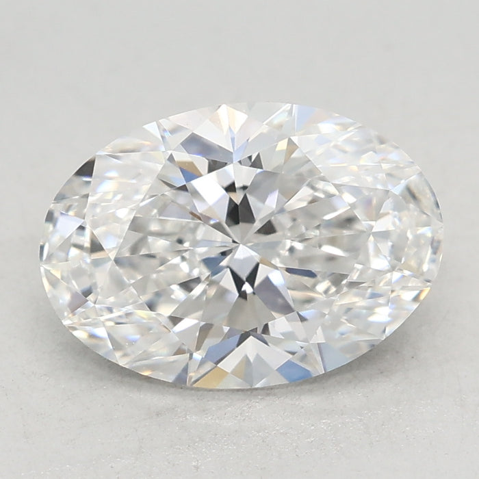 Loose 1.58 Carat D VVS2 IGI Certified Lab Grown Oval Diamonds