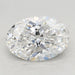 Loose 1.58 Carat D VVS2 IGI Certified Lab Grown Oval Diamonds
