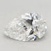 Loose 1.59 Carat D VVS2 IGI Certified Lab Grown Pear Diamonds