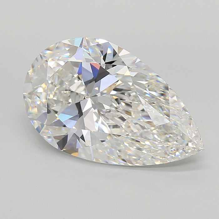 Loose 7.04 Carat F VVS2 IGI Certified Lab Grown Pear Diamonds