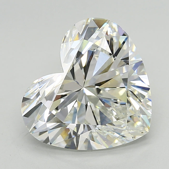 Loose 7.1 Carat F VVS2 IGI Certified Lab Grown Heart Diamonds