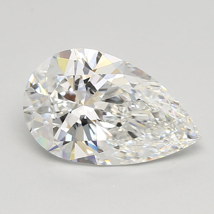 Loose 5.07 Carat E VVS2 IGI Certified Lab Grown Pear Diamonds
