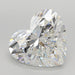 Loose 7.1 Carat E VVS2 IGI Certified Lab Grown Heart Diamonds
