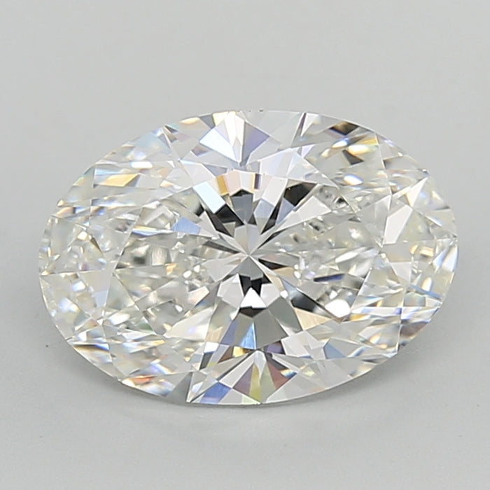 Loose 3.08 Carat F VVS2 IGI Certified Lab Grown Oval Diamonds