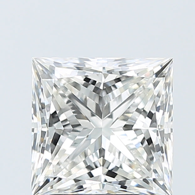 Loose 3.09 Carat F VVS2 IGI Certified Lab Grown Princess Diamonds