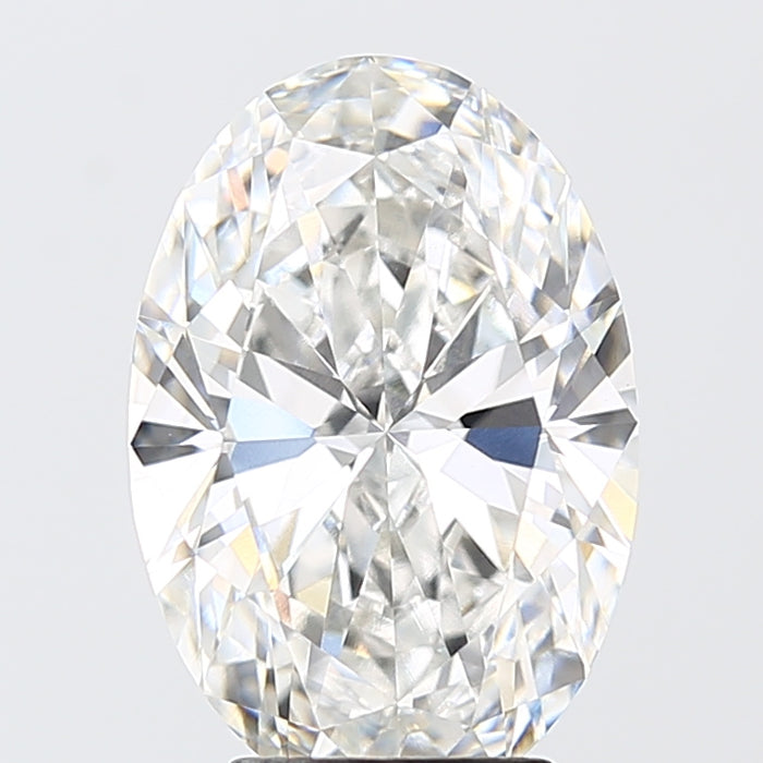 Loose 4.05 Carat F VVS2 IGI Certified Lab Grown Oval Diamonds
