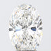Loose 4.05 Carat F VVS2 IGI Certified Lab Grown Oval Diamonds