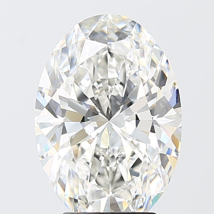 Loose 4.1 Carat F VVS2 IGI Certified Lab Grown Oval Diamonds