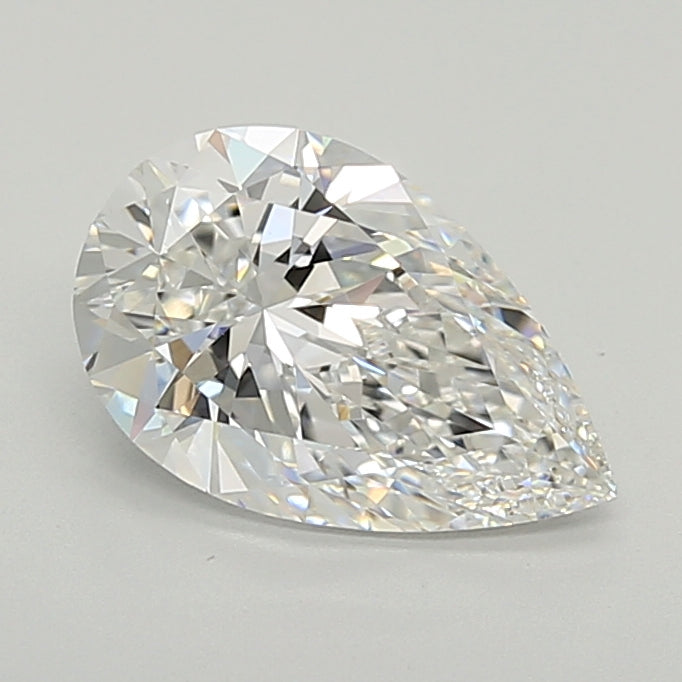 Loose 2 Carat E VVS1 IGI Certified Lab Grown Pear Diamonds
