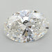 Loose 2.08 Carat E VVS2 IGI Certified Lab Grown Oval Diamonds