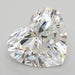 Loose 7.09 Carat F VVS2 IGI Certified Lab Grown Heart Diamonds