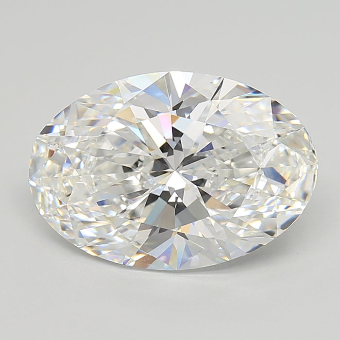 Loose 7.08 Carat E VVS2 IGI Certified Lab Grown Oval Diamonds