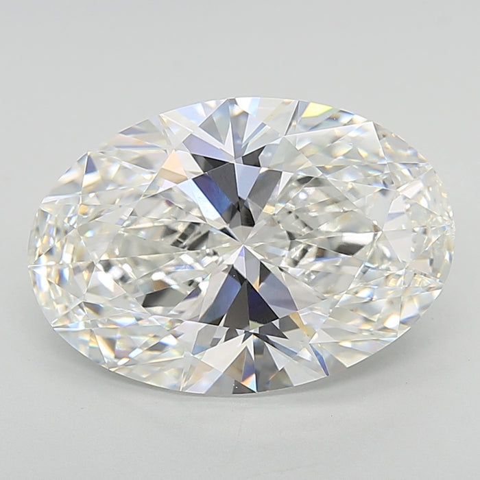 Loose 7.02 Carat F VVS2 IGI Certified Lab Grown Oval Diamonds