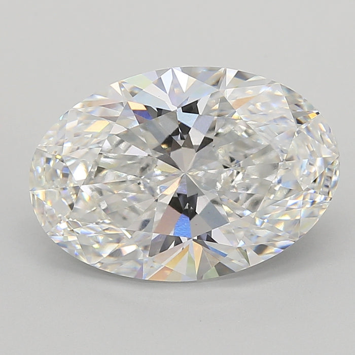 Loose 7.07 Carat E VVS2 IGI Certified Lab Grown Oval Diamonds