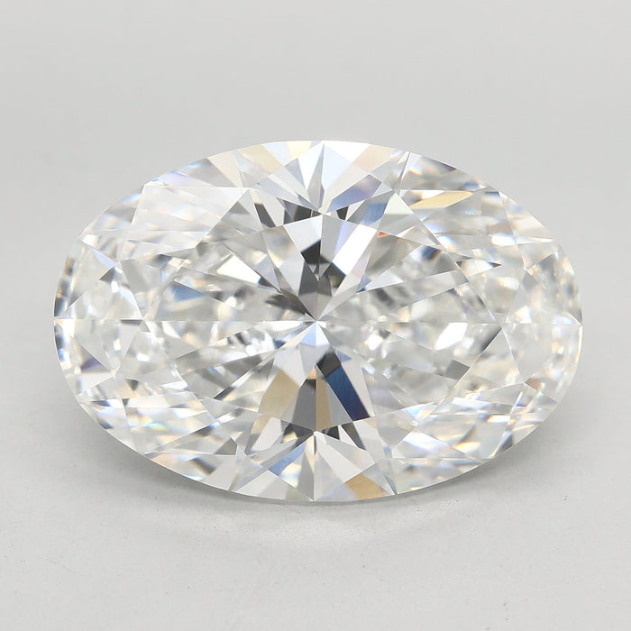 Loose 7.09 Carat E VVS2 IGI Certified Lab Grown Oval Diamonds