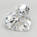 Loose 7.06 Carat E VVS2 IGI Certified Lab Grown Heart Diamonds