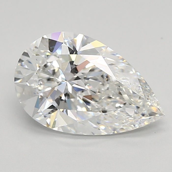 Loose 3.05 Carat E VVS2 IGI Certified Lab Grown Pear Diamonds