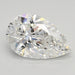 Loose 3.05 Carat E VVS2 IGI Certified Lab Grown Pear Diamonds