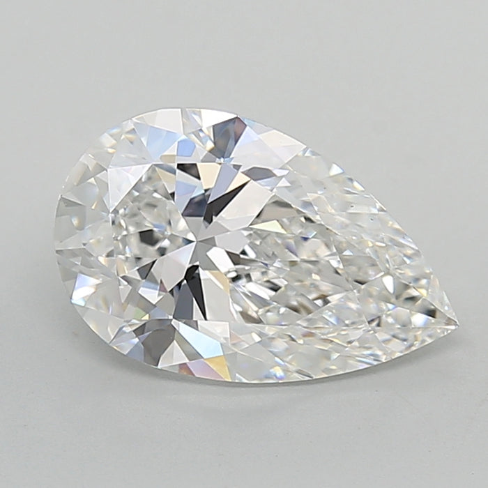 Loose 3.04 Carat E VVS2 IGI Certified Lab Grown Pear Diamonds