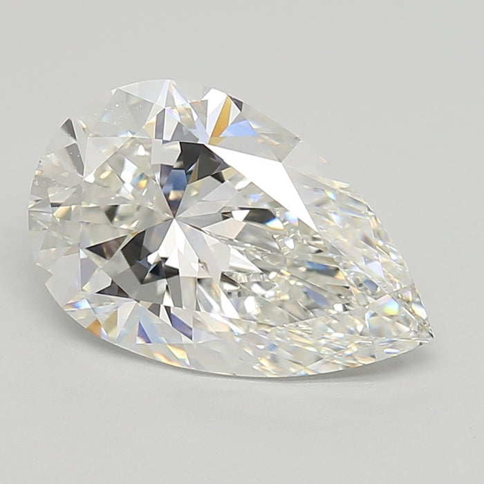 Loose 5.25 Carat F VVS2 IGI Certified Lab Grown Pear Diamonds